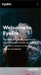 Mobile Screenshot of eyeem.com
